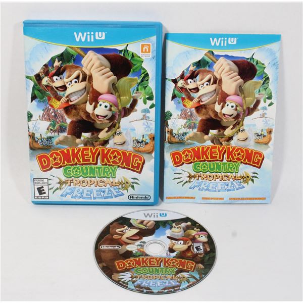 #632 Nintendo Wii U Donkey Kong Country Tropical