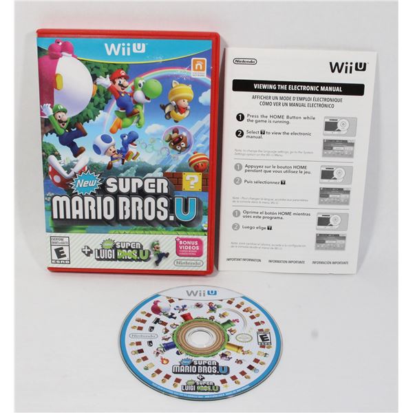 #633 Nintendo Wii U New Super Mario Bros U