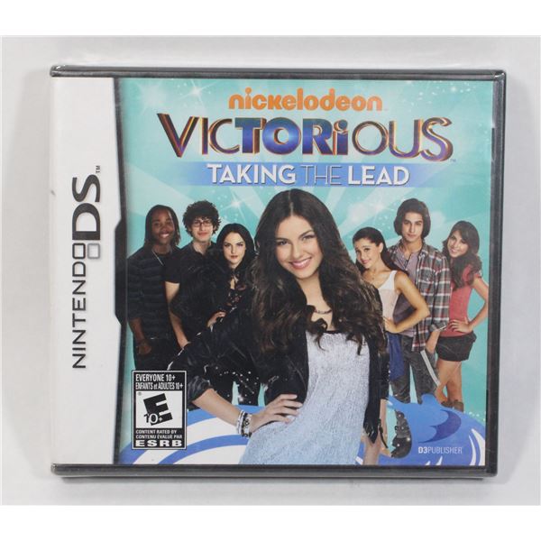 #643 Sealed Nintendo DS Game Victorious Talking