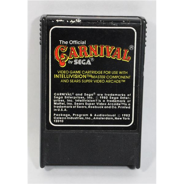 #646 Intellivision Game Carnival by Sega