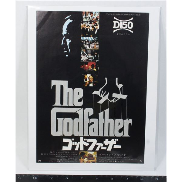 #747 1972 Japanese Movie Poster The Godfather