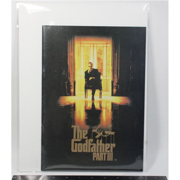 #771 Japan Movie Promo Book The Godfather Part III