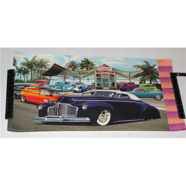 #794 Magnetic Color Automotive Paints Poster