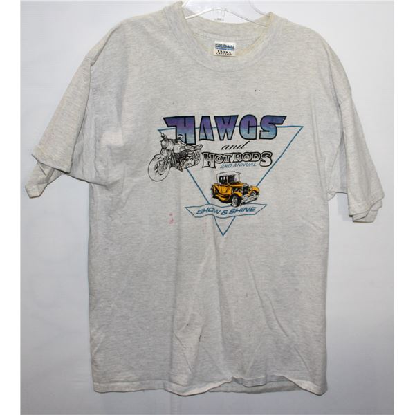 #825 T-shirt HAWGS and Hot Rods Show & Shine
