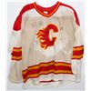 Image 1 : #851 Signed NHL Calgary Flames 80s Hockey Jersey