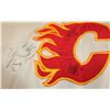 Image 4 : #851 Signed NHL Calgary Flames 80s Hockey Jersey