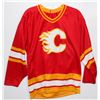 Image 1 : #853 Calgary Flames NHL Jersey Made in Canada CCM