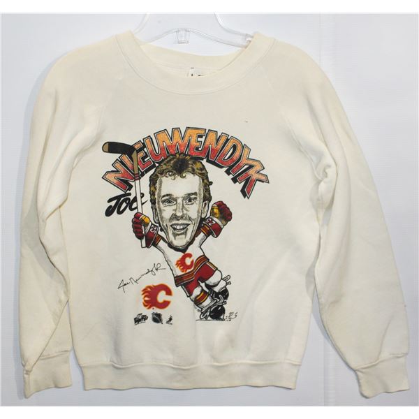 #855 1988 Calgary Flames Sweater Joe Nieuwendyk
