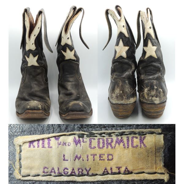 #882 1940s Cowgirl Boots Calgary Riley & McCormick