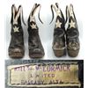 Image 1 : #882 1940s Cowgirl Boots Calgary Riley & McCormick