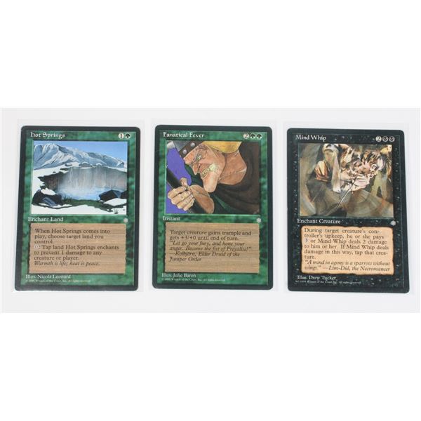 #896 1995 Magic The Gathering Card Lot Mind Whip