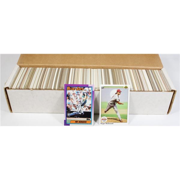#904 Long Box of Vintage MLB Baseball Cards