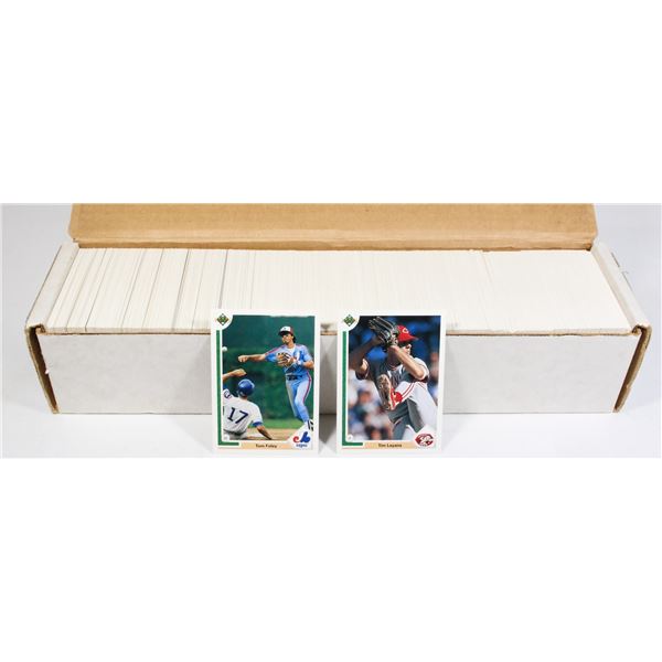 #906 Long Box of Vintage MLB Baseball Cards