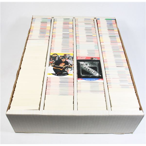 #908 Large Box of Vintage NHL Hockey Cards