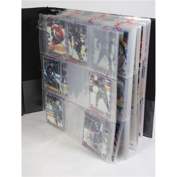 #913 350+ NHL Hockey Cards in Binder 1997-2003