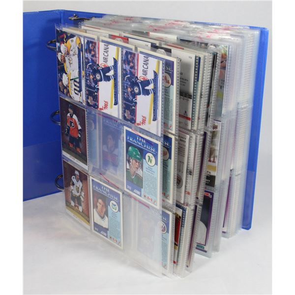 #915 400+ NHL Hockey Cards in Binder Assorted