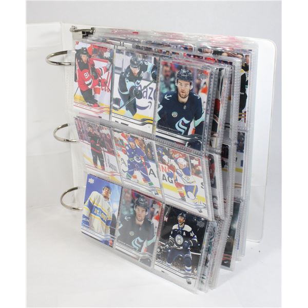 #916 400+ NHL Hockey Cards in Binder + Modern