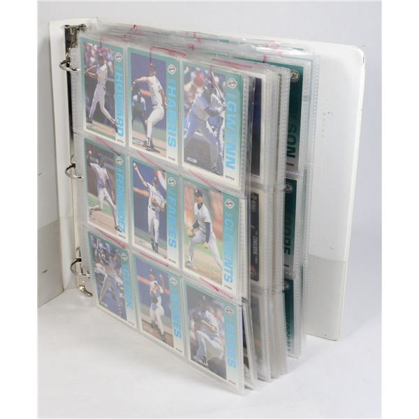 #921 200+ MLB Baseball Cards Binder Assorted