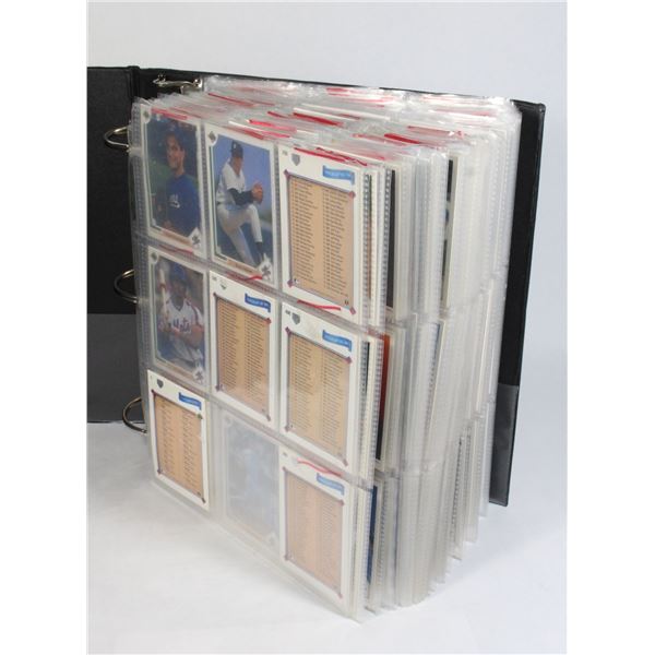 #924 680+ MLB Baseball Cards Binder Upper Deck '91