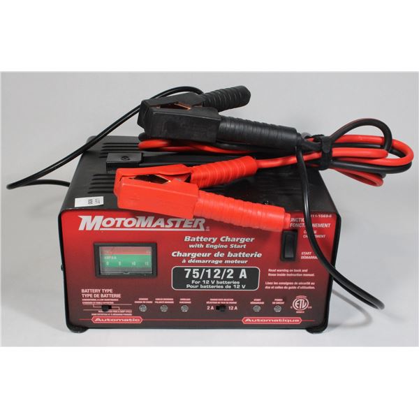 #930 Motomaster Battery Charger w/ Engine Start