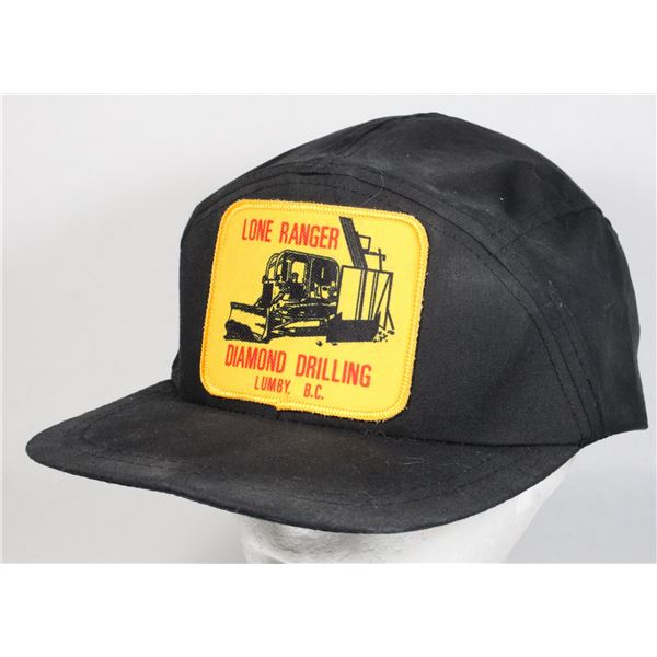 #942 Vintage Baseball Cap Lone Ranger Drilling BC