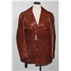 Image 1 : #945 1970's Men's Leather Jacket by Angola Size 40