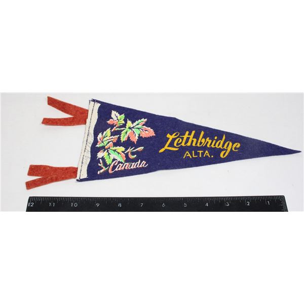 #957 1900's Pennant Lethbridge Alberta Canada