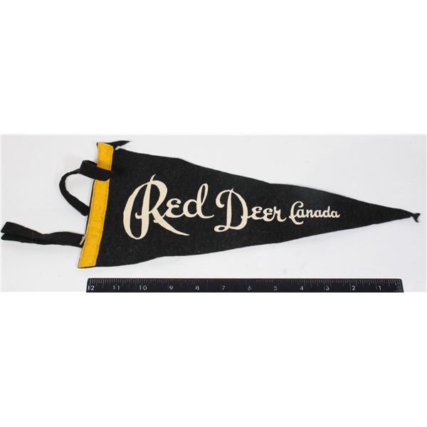 #959 1900's Pennant Red Deer Alberta Canada