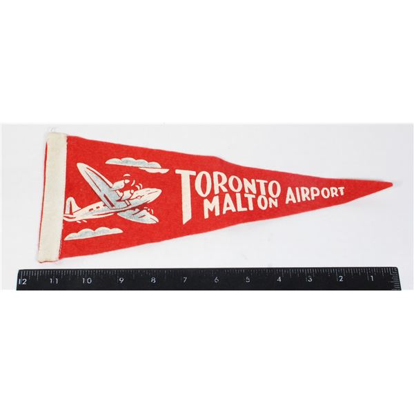 #962 1900's Pennant Toronto Malton Airport