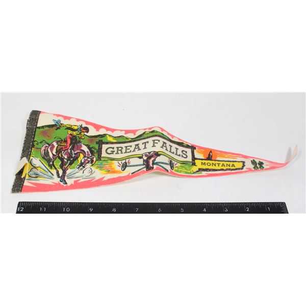 #963 1900's Pennant Great Falls Montana