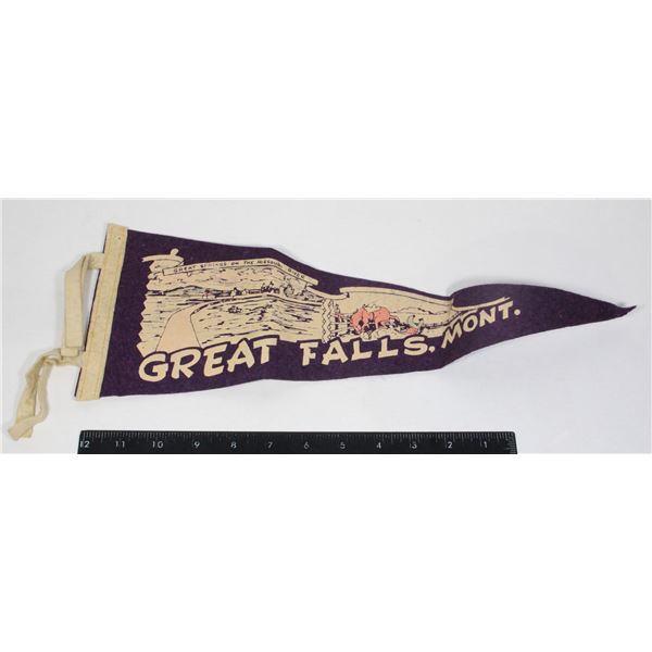 #970 1950's Pennant Great Falls Montana