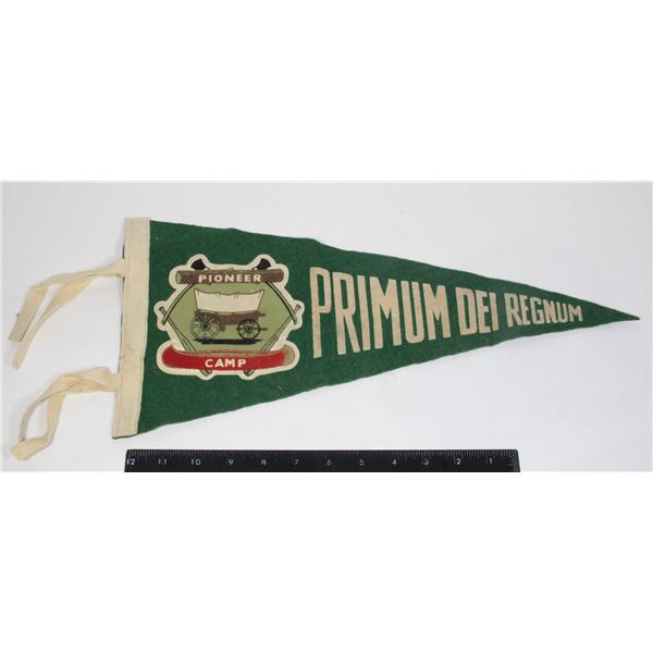 #971 Pennant Primum Del Regnuum Pioneer Camp
