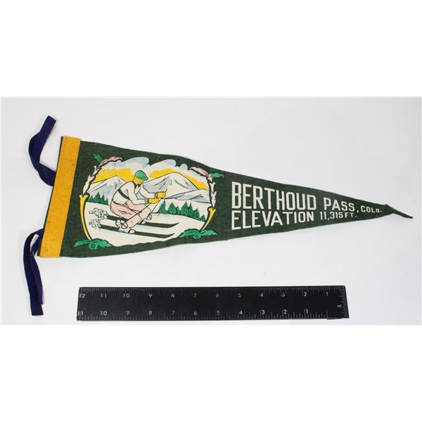 #974 1900's Pennant Berthoud Pass Colorado Skiing