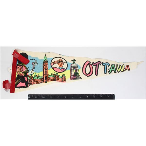 #982 1960's Pennant Ottawa Ontario Canada Mountie