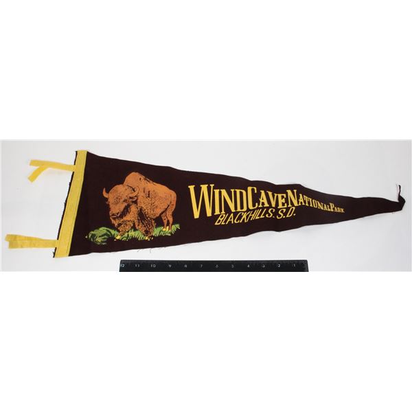 #1003 Windcave Blackhills South Dakota Pennant