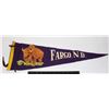 Image 1 : #1011 1900's Pennant Fargo North Dakota Bison