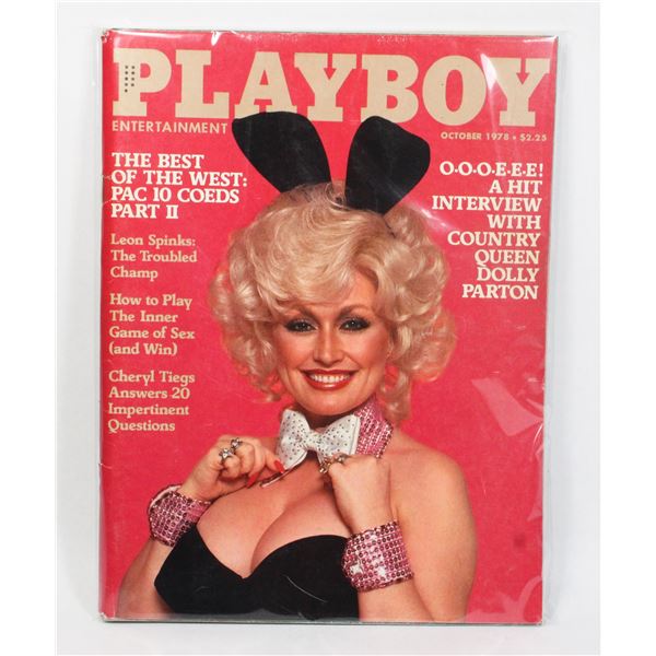 #1034 Playboy Magazine October 1978 Dolly Parton