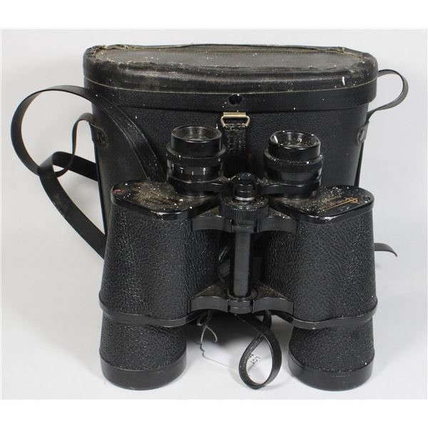 #1050 Carl Wetzlar Air Force Binoculars in Case