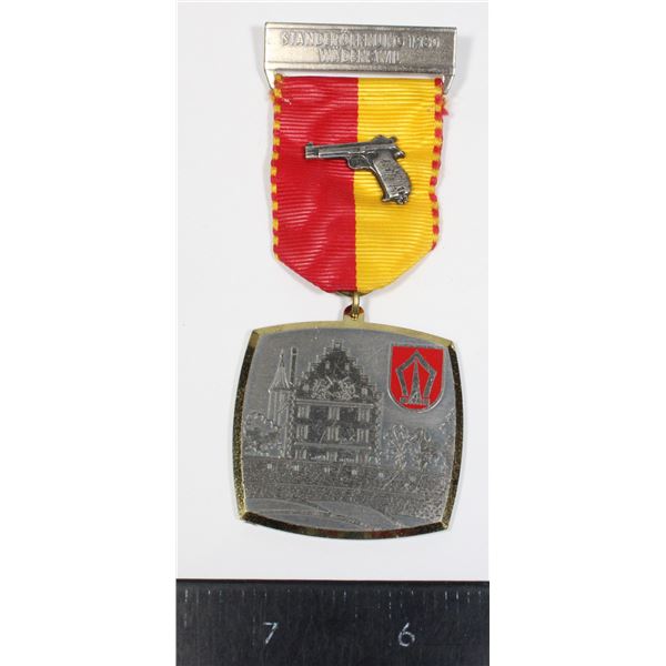 #1065 1970's Switzerland Shooting Medal Swiss