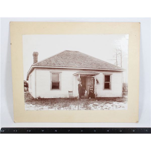 #1072 Antique Canadian Prairie Photograph 1800's