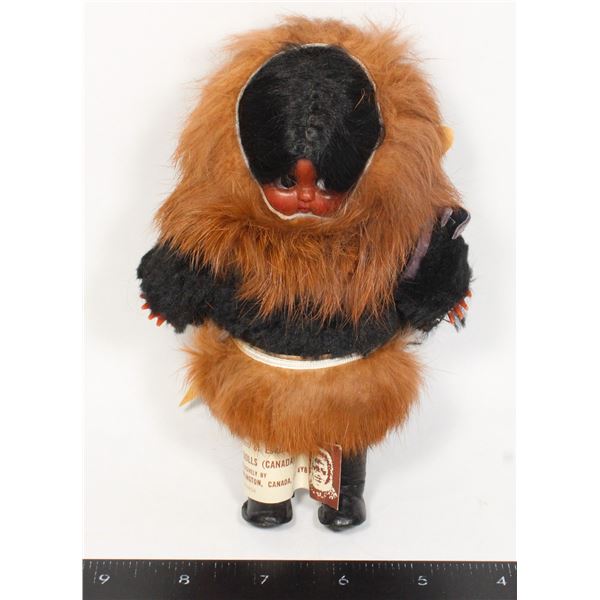 #1076 1960's Inuit Carlson Doll Made in Canada