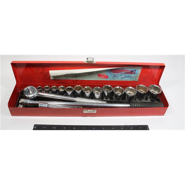 #1094 Work Center Socket Set in Metal Case