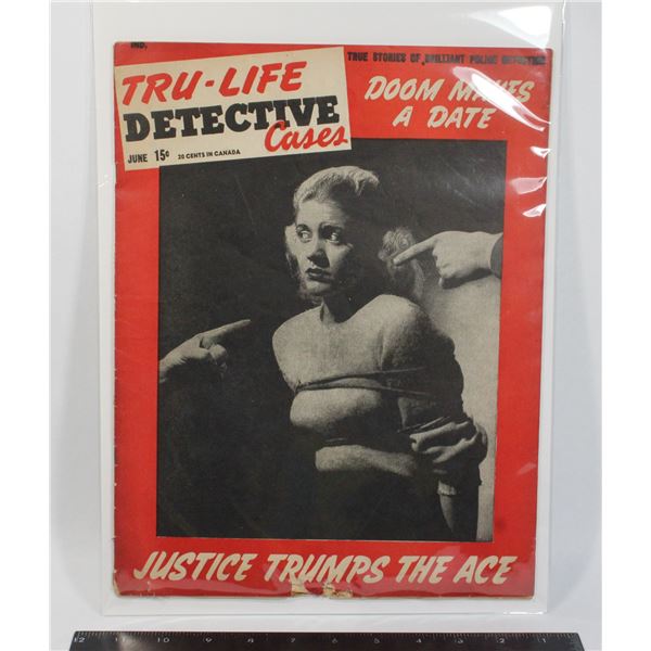 #1112 June 1946 Tru-Life Detective Cases Magazine