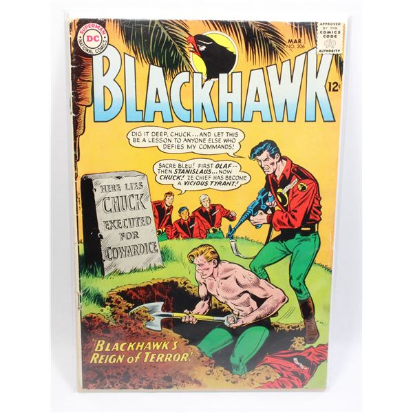 #1125 Detective Comics Blackhawk #206 March 1965