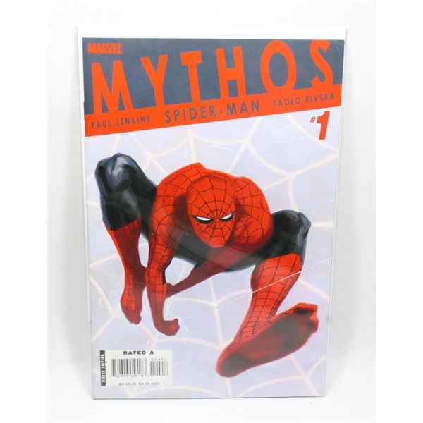#1126 Marvel Comics Mythos Spider-Man #1 June 2007