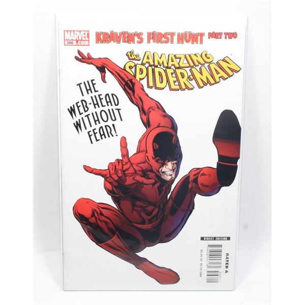 #1127 Marvel Comics Amazing Spider-Man #566 2008