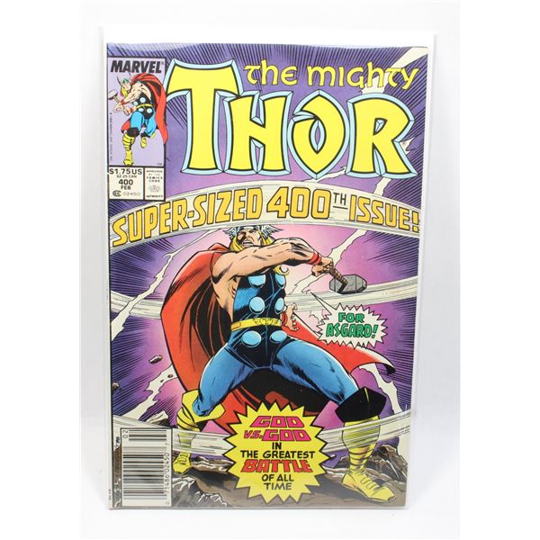 #1131 Marvel Comics Mighty Thor #400 February 1988