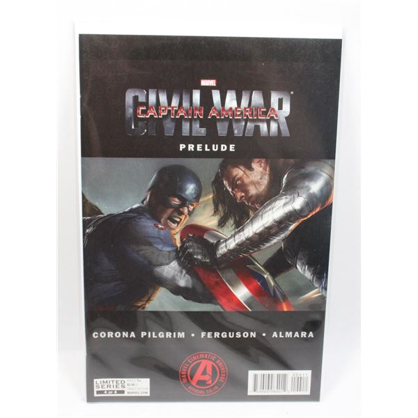 #1142 Marvel Captain America Civil War Prelude #4