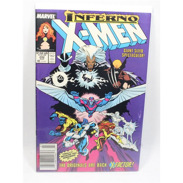 #1151 Marvel Comics X-Men #242 March 1988