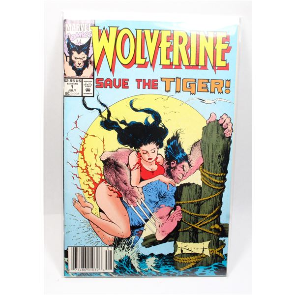 #1157 Marvel Comics Wolverine Save The Tiger #1